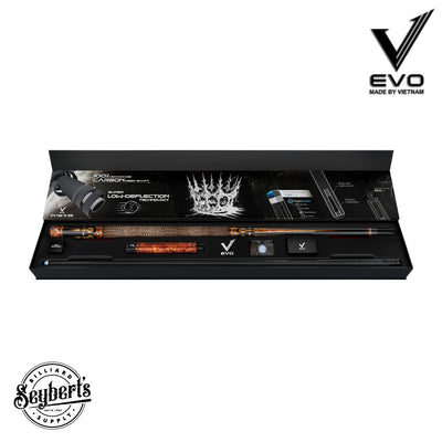 EVO Crown Monarch Blade Leather Wrap Pool Cue Maxbing Edition