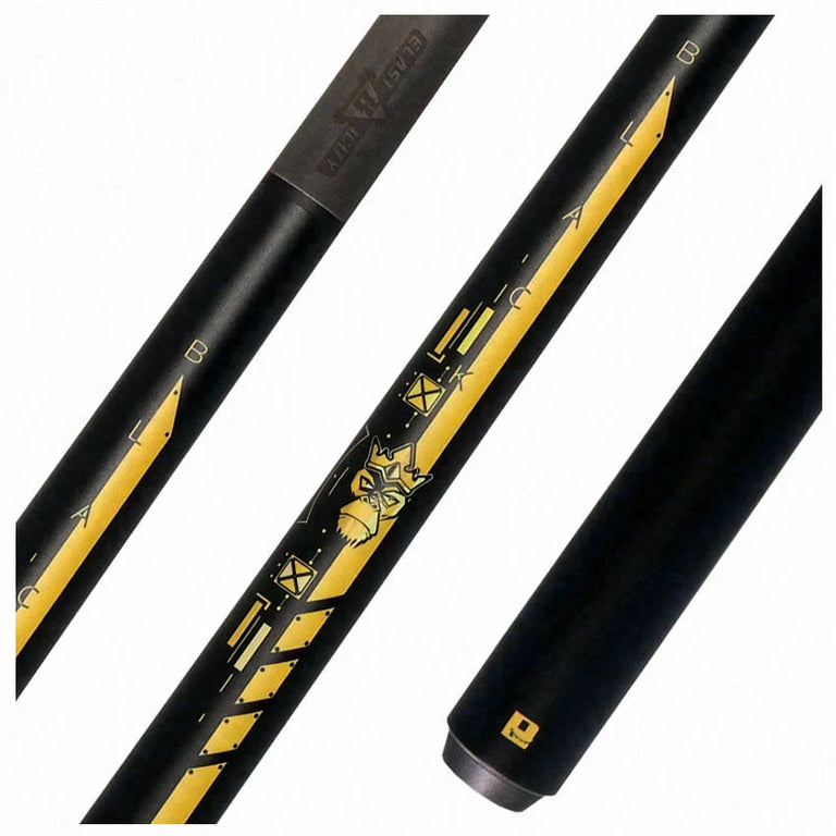 Little Monster Black Egg No Wrap Break/Jump Cue with Carbon Fiber Shaft