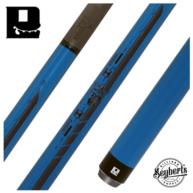 Little Monster Blue Egg No Wrap Break/Jump Cue with Carbon Fiber Shaft
