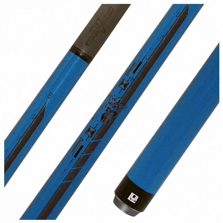 Little Monster Blue Egg No Wrap Break/Jump Cue with Carbon Fiber Shaft