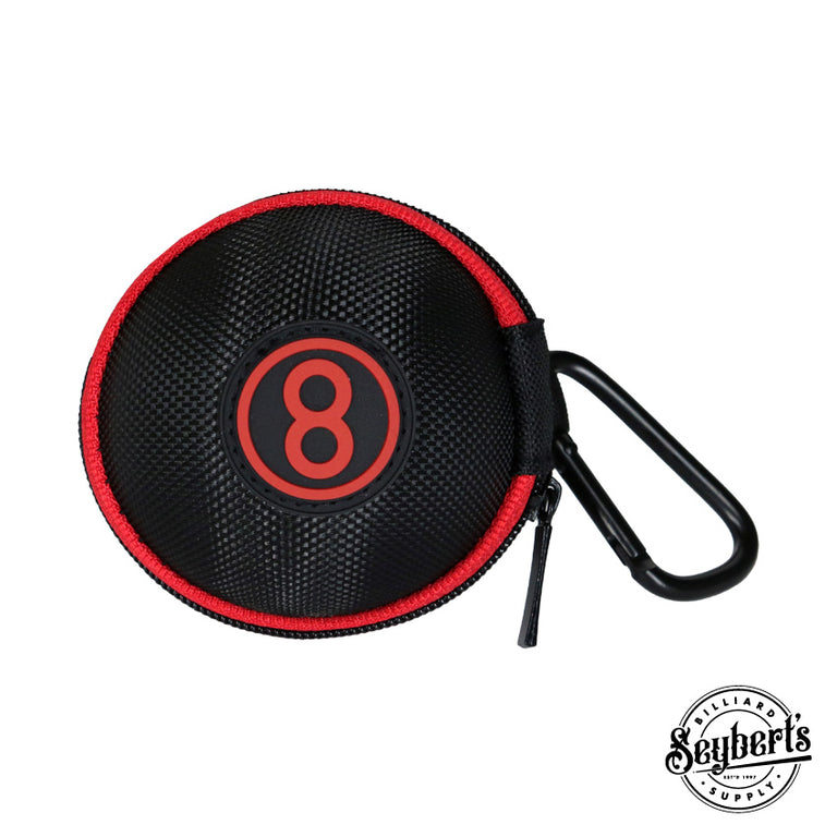 Poolgods 8 Ball Black and Red Single Ball Holder