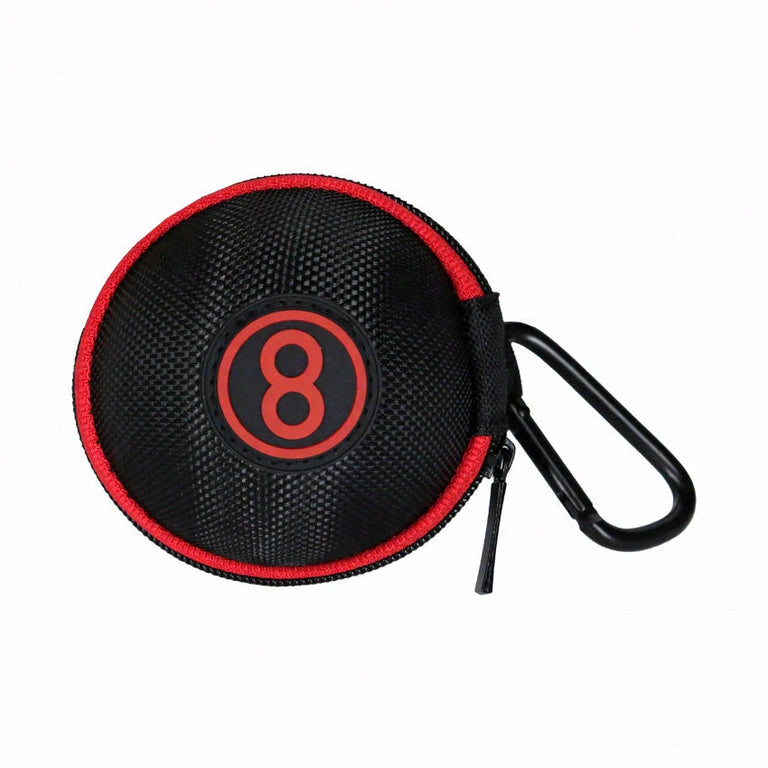 Poolgods 8 Ball Black and Red Single Ball Holder
