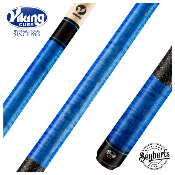Viking Kayano Series Blue Stained Play Cue - KY0117 - Seybert's