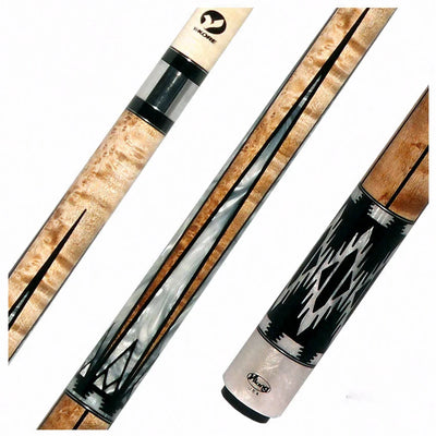 Viking Two-Feather Rising Spirits Pool Cue with Vikore Shaft