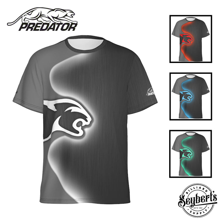 Predator Strike Blacklight Edition Swoosh Cat Logo 2.0 T-Shirt