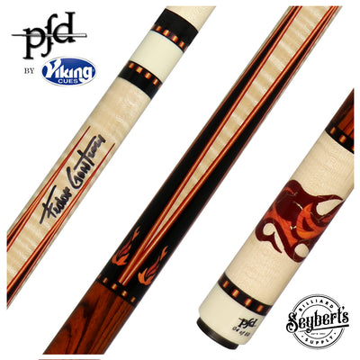 Fedor Gorst Autographed Paul Drexler Limited Edition Fire Cue By Viking