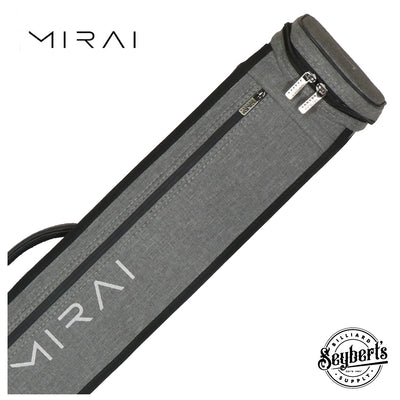 Mirai 3x5 Gray Hybrid Soft Pool Cue Case