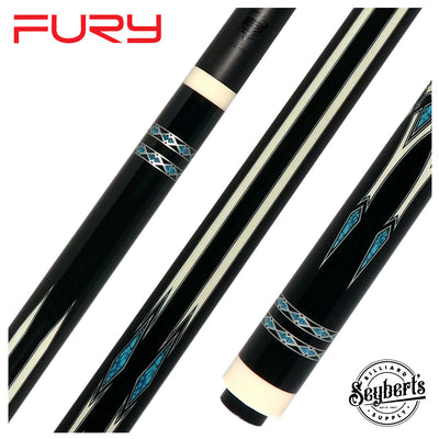Fury Tempest No Wrap Pool Cue with Carbon Fiber Shaft - FUAF3