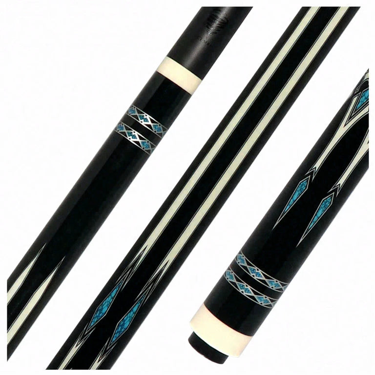 Fury Tempest No Wrap Pool Cue with Carbon Fiber Shaft - FUAF3