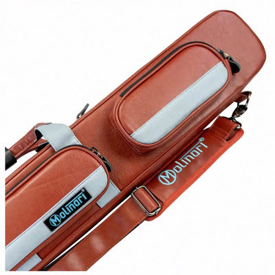 Molinari Flat Butterfly 2x4 Soft Case - Brown / Light Blue