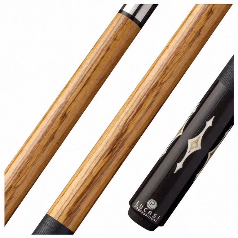 Lucasi Professional Series Zebrawood Uni-Loc Play Cue