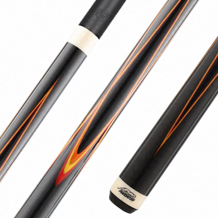 Predator Limited Edition Red/Yellow/Orange Double Butterfly Gen 2 Pool Cue