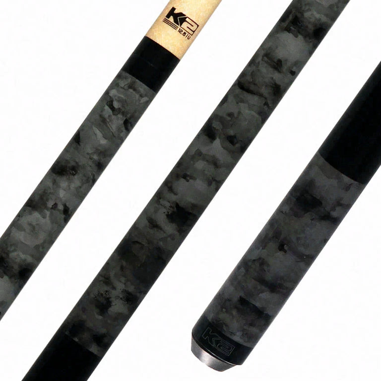 K2 Gray Smoke Matte No Wrap Graphic with 12.5mm LD Shaft