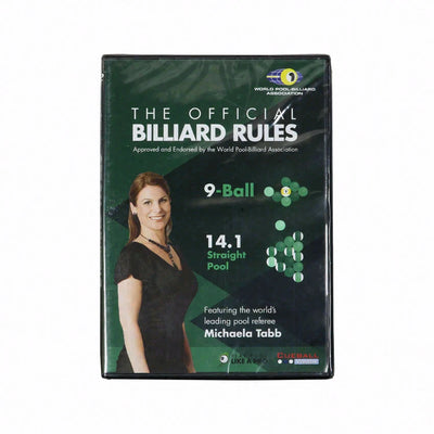 The Official Billiard Rules of 9 Ball and 14.1 Straight Pool DVD