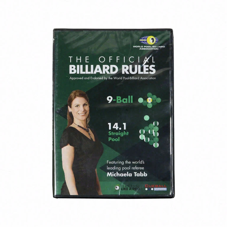 The Official Billiard Rules of 9 Ball and 14.1 Straight Pool DVD