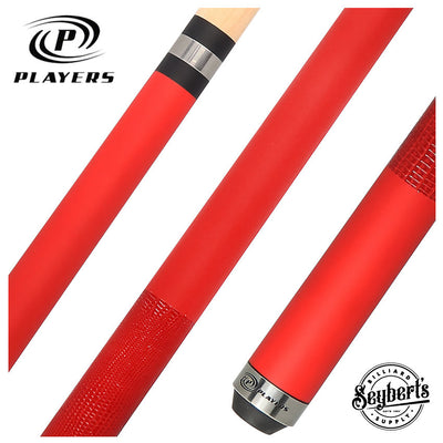 Players Classic Series Crimson-Stained Pool Cue - C622