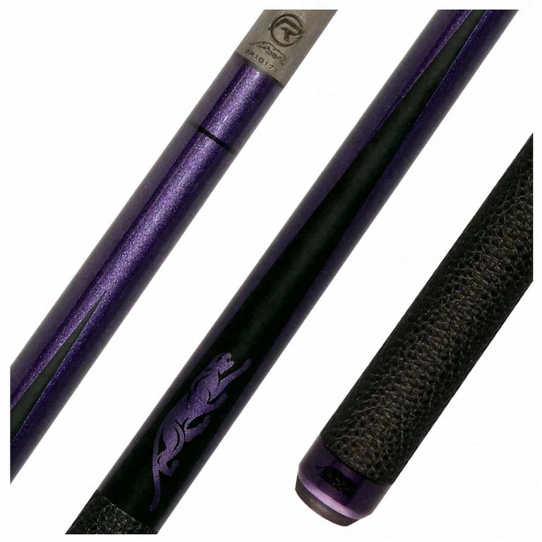 Predator Limited Edition SP2 Metallic Purple Forearm with Matte Black Points Pool Cue