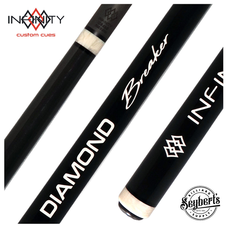 Infinity Diamond Breaker Carbon Fiber Break Cue - Ivory