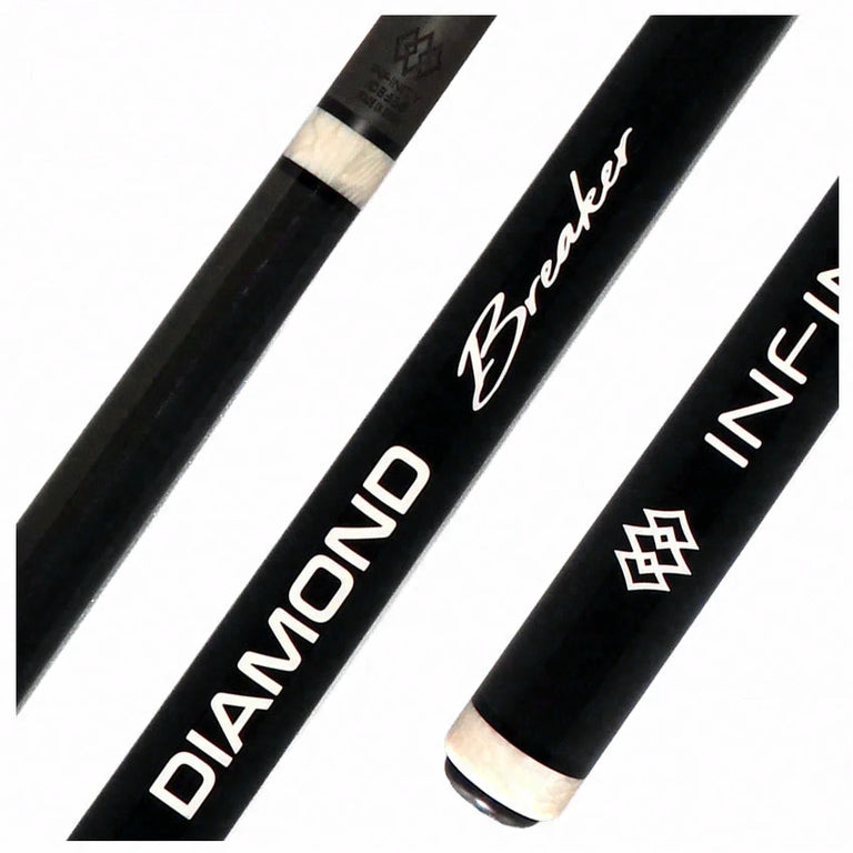 Infinity Diamond Breaker Carbon Fiber Break Cue - Ivory