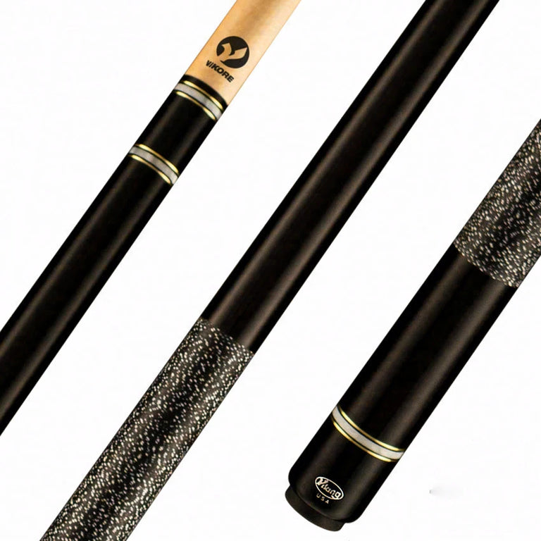 Viking Storm Series Midnight Black-Stained Maple Play Cue - ST0402