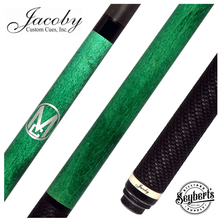 Jacoby Custom Green Monster Crush Break Cue with Sport Grip