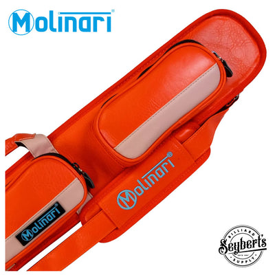 Molinari Retro 2x4 Soft Case - Orange / Light Pink