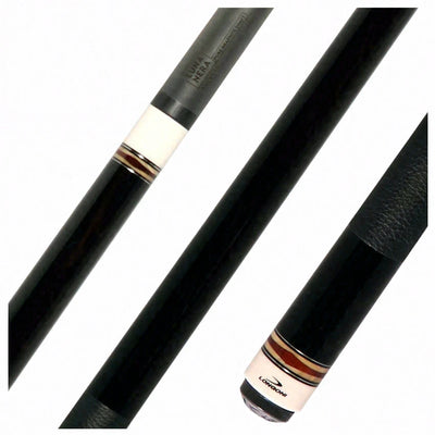 Longoni TPA25 Pool Cue with Luna Nera Shaft and Leather Wrap