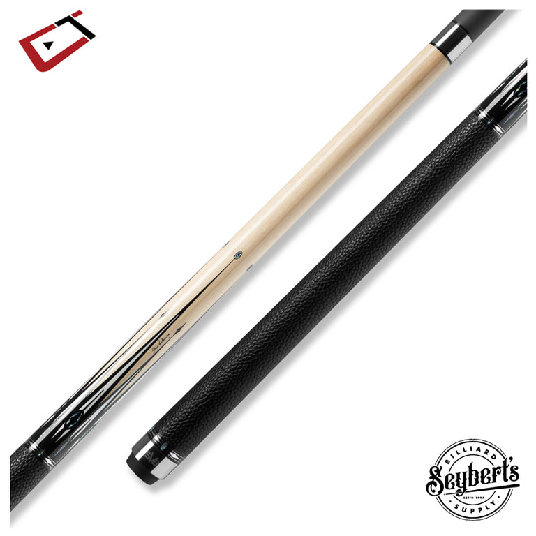 Cuetec Cynergy SVB Gen II Natural Maple Play Cue with Leather Wrap