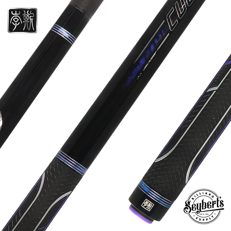 Cuelee's Demon Blade Carbon Break Cue - Sport Wrap