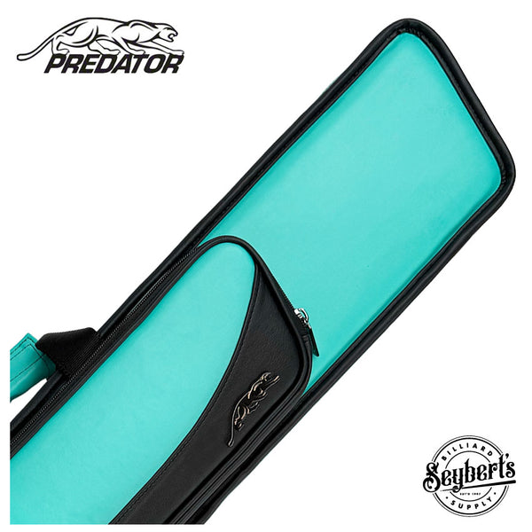 Predator Roadline Teal and Black 4x8 Butterfly Soft Pool Cue Case