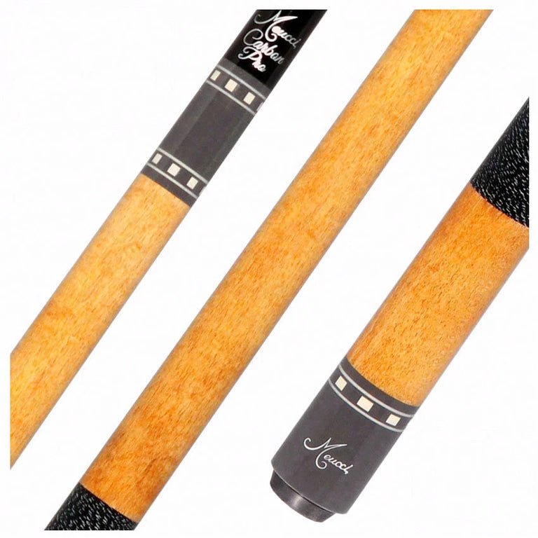Meucci Summer Series 15 Antique Stained and Gray Pool Cue with Carbon Shaft