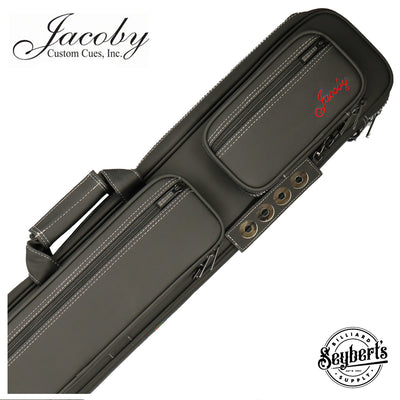 Jacoby Silver Fox Butterfly 4x8 Soft Cue Case - Red