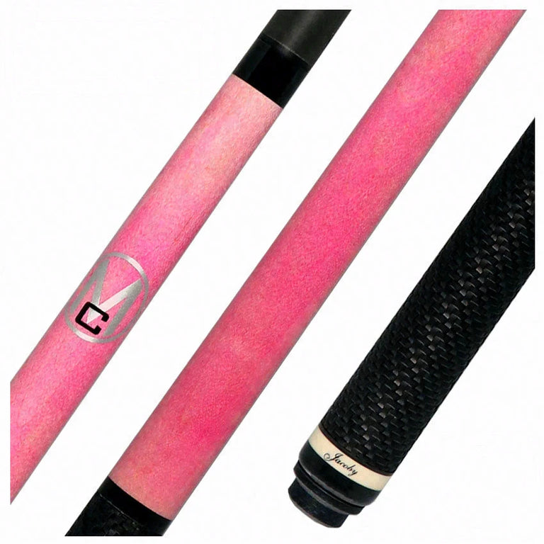 Jacoby Custom Pink Monster Crush Break Cue with Sport Grip