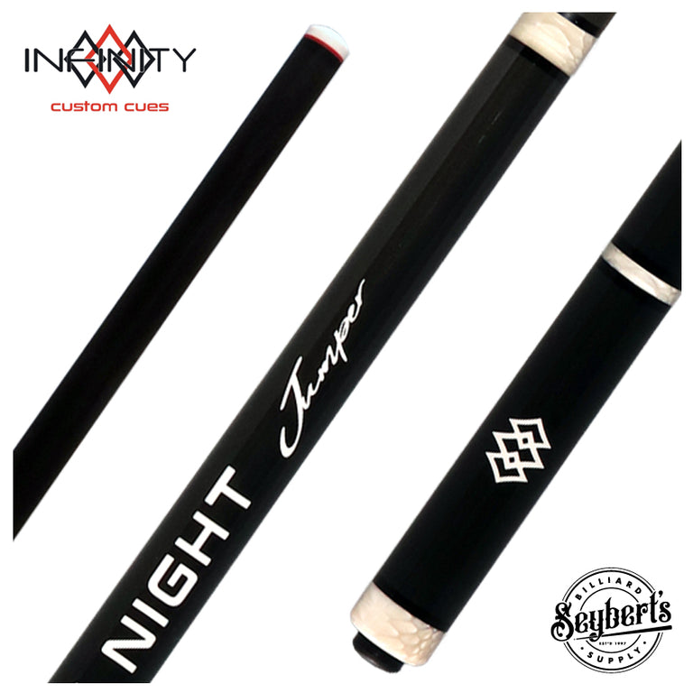 Infinity Night Jumper Carbon Fiber Jump Cue - Ivory