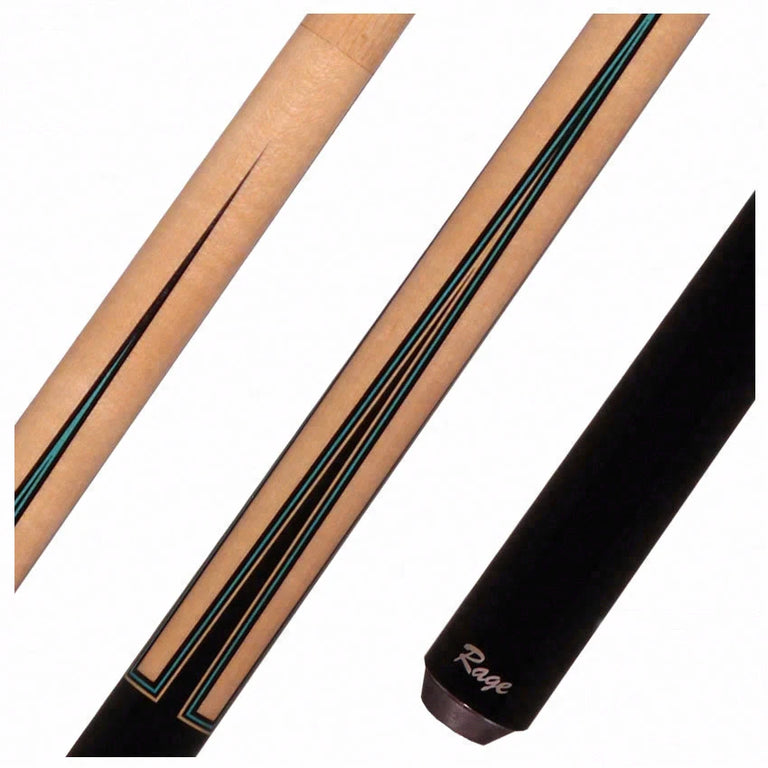 Rage Teal Sneaky Pete Pool Cue - RG106