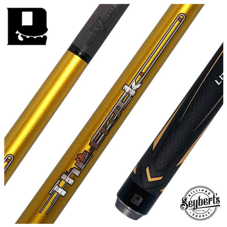Little Monster Classic Gold Impact Break Cue with Carbon Fiber Shaft