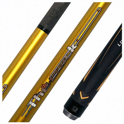 Little Monster Classic Gold Impact Break Cue with Carbon Fiber Shaft