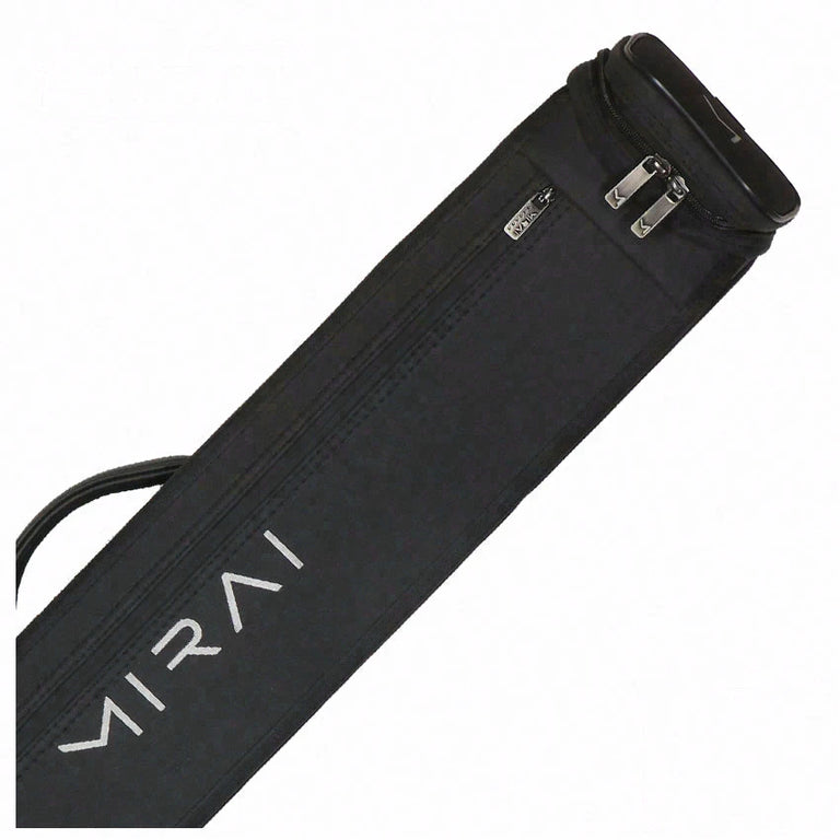Mirai 3x5 Black Hybrid Soft Pool Cue Case