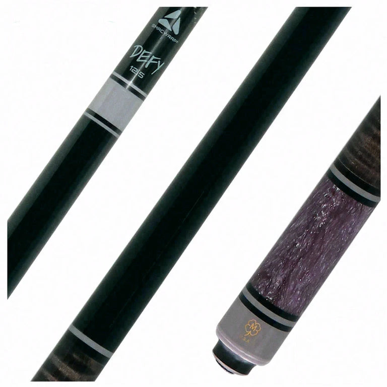 McDermott Black and Gray Maple Select Series Cue of the Month with Defy Shaft