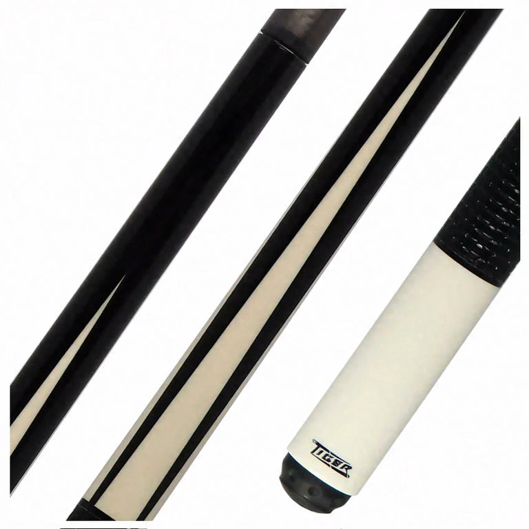 Tiger TUX-1W Tuxedo Performance Cue with Fortis Shaft and Leather Weave Wrap