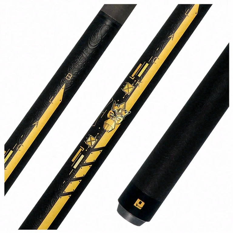 Little Monster Black Egg Textured No Wrap Break/Jump Cue with Carbon Fiber Shaft