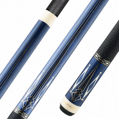 Predator Limited Edition Avant Garde Royal Blue Play Cue with Luxe Leather Wrap