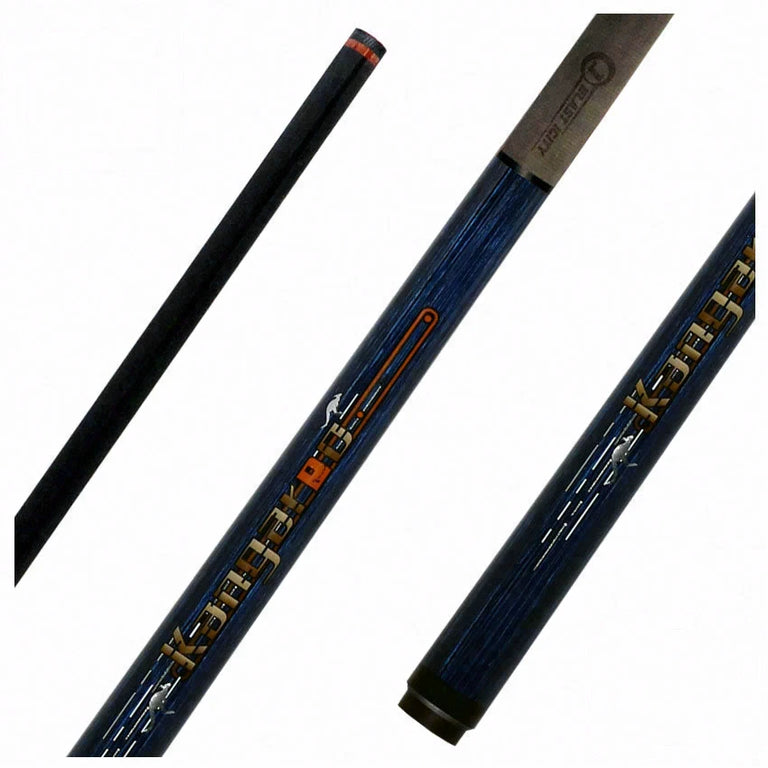 Little Monster Blue Kangaroo Jump Cue with Carbon Fiber Shaft