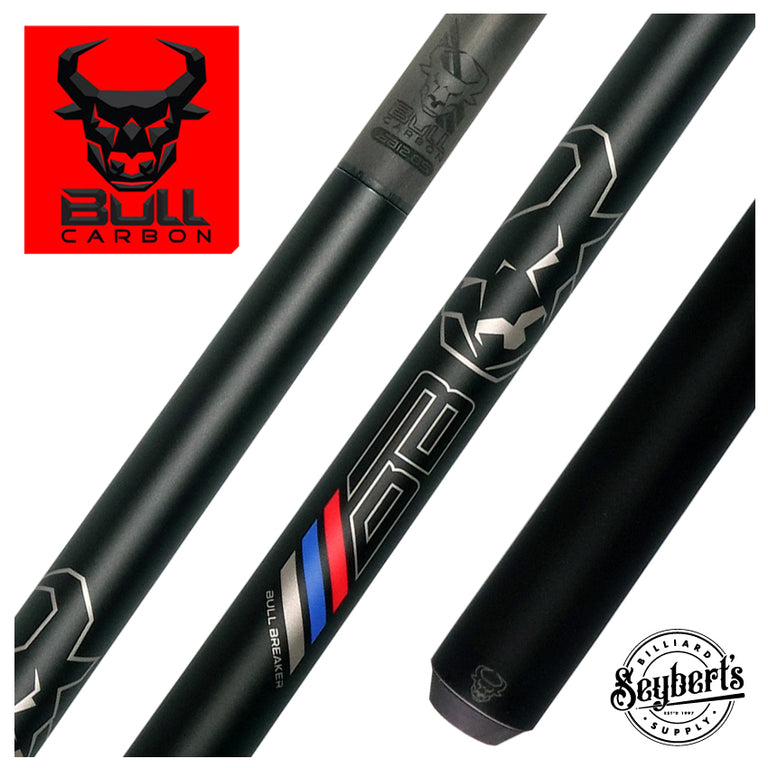 Bull Carbon Bull Breaker Gun Metal No Wrap Break Cue