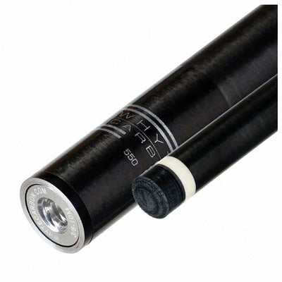 Triple 60 Whyte Carbon Cue Shaft-3/8 x 10 Thread Modified Carbon Fiber Play Shaft