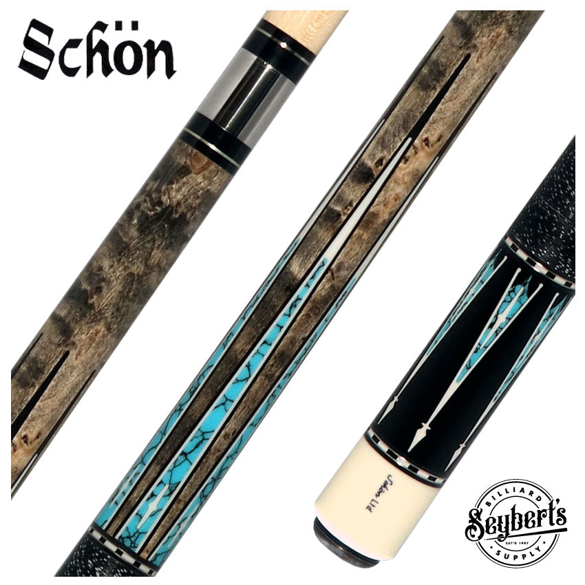 Schon LTD Pool Cue - LTD2500-2GRY - Seybert's Billiards Supply