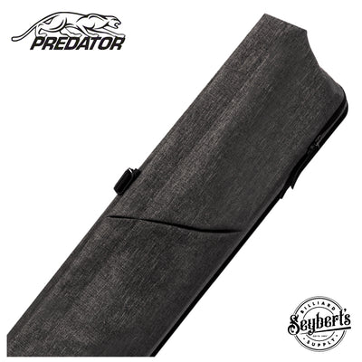 Predator Urbain Dark Gray Top Zip 2x4 Hard Pool Cue Case - PREU2X4DGRYH