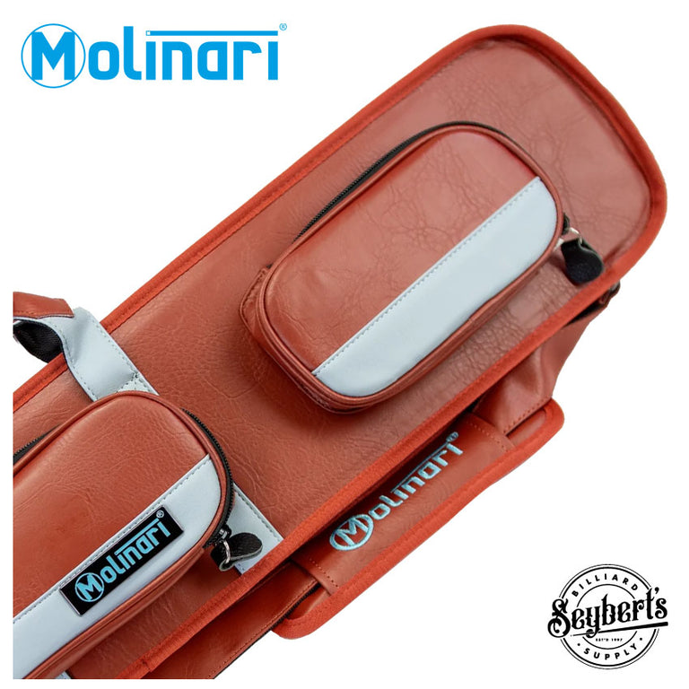 Molinari Retro 3x6 Soft Case - Brown / Light Blue