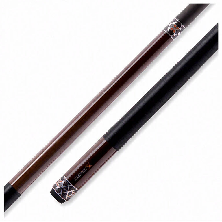 Cuetec Cynergy X Amber Black with Poly Wrap Pool Cue - 95-122UP
