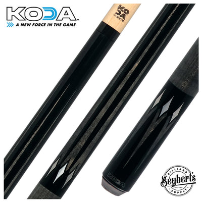KODA Black with Gray Points Graphic No Wrap Play Cue